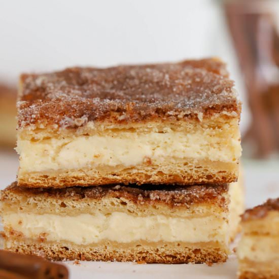 Churro Cheesecake - Recipe photo by Celebrating Sweets