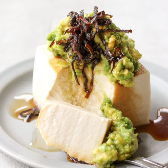 Hiyayakko (Cold Tofu Recipe) - Recipe photo by chefjacooks
