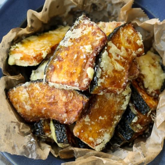 Fried Kabocha Squash - Recipe photo by chefjacooks