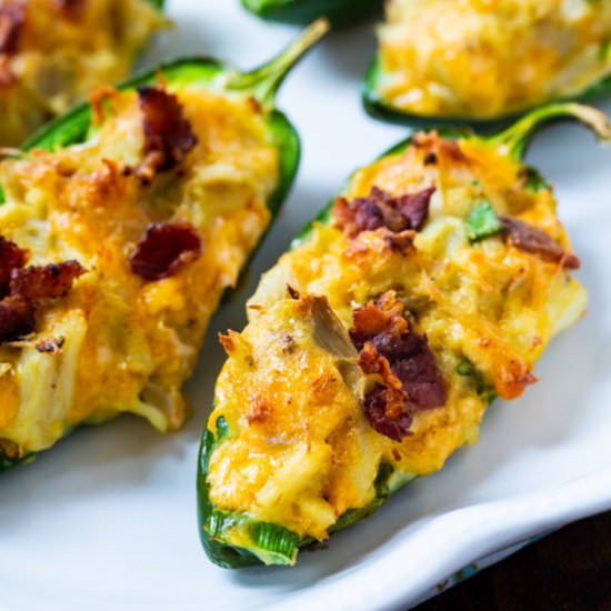 Cajun Crab Stuffed Jalapenos - Recipe photo by spicysouthernkitchen