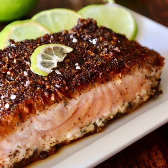 Blackened Mexican Salmon - Recipe photo by cookingontheweekends