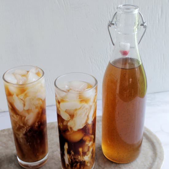 Vanilla Coffee Syrup - Recipe photo by homebodyeats