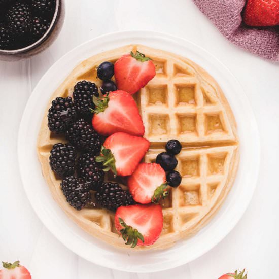 Homemade Belgian Waffles - Recipe photo by ihearteating