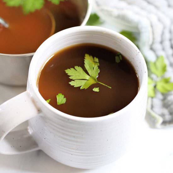 Bone Broth Recipe - Recipe photo by Delightful Mom Food