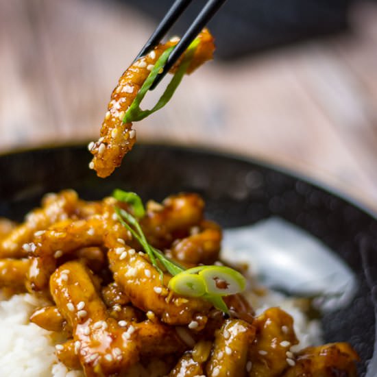 Quick & Easy Honey Chicken - Recipe photo by somebodyfeedseb