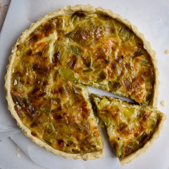 French Leek Tart - Recipe photo by missrachelphipps