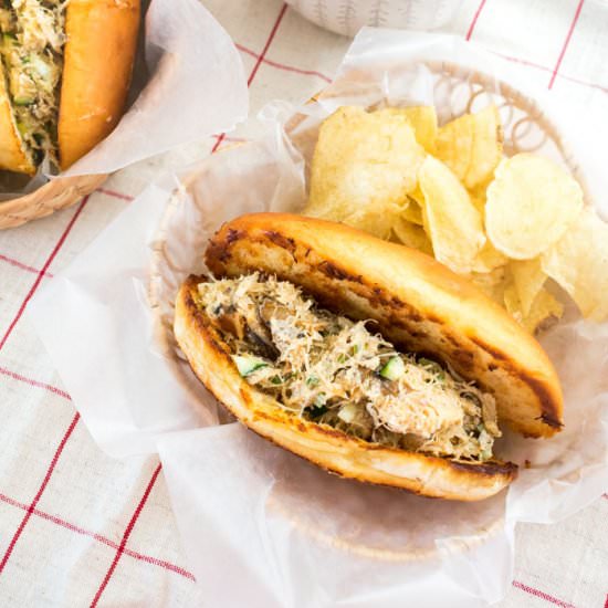 Crab rolls - Recipe photo by petitedecadence
