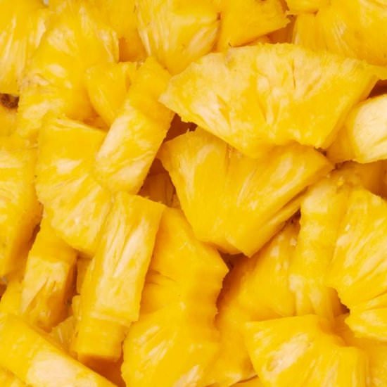 How to Cut a Pineapple - Recipe photo by wholefully