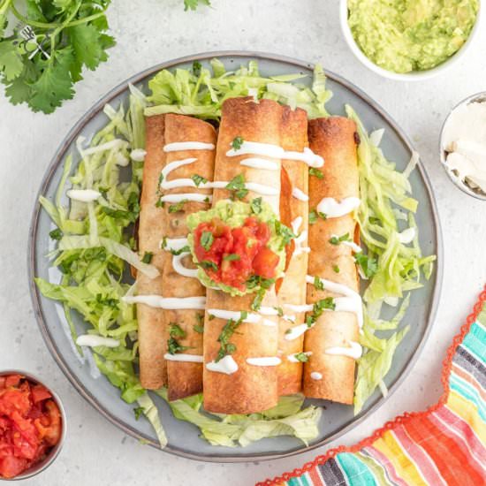 Air Fryer Taquitos - Recipe photo by emilyenchanted