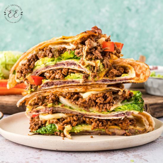 Beef Taco Foldover - Recipe photo by emilyenchanted