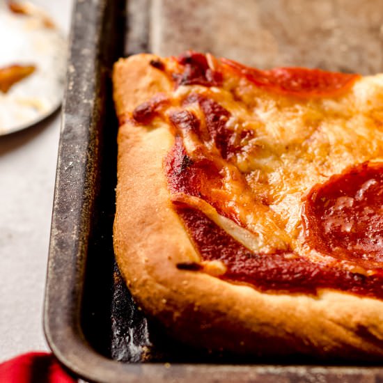 no rise homemade pizza dough - Recipe photo by freshaprilflours