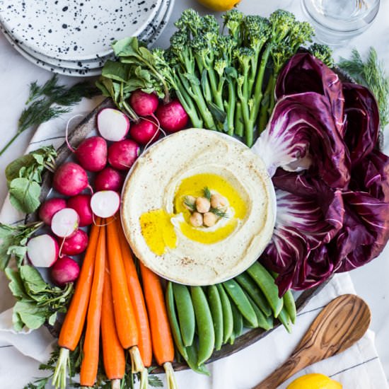 Lemon & Dill Hummus - Recipe photo by SoHappyYouLikedIt