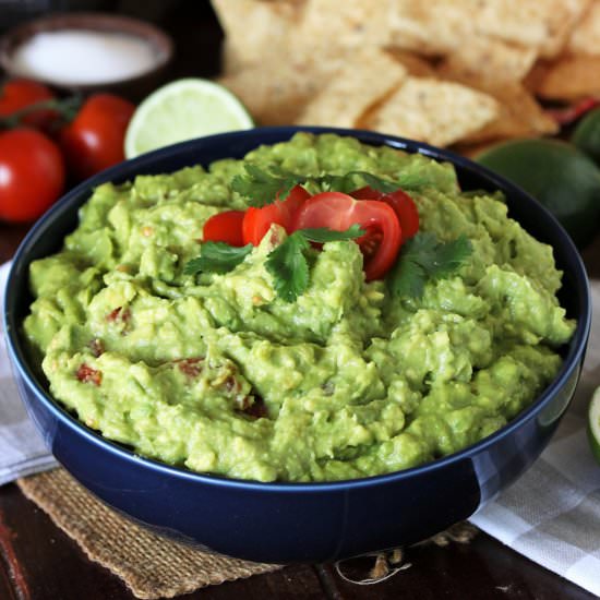 3-Ingredient Guacamole - Recipe photo by thekitchenismyplayground
