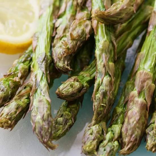 Air Fryer Asparagus - Recipe photo by joskitchenlarder