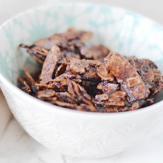 Chocolate Granola - Recipe photo by Lichenpaleolovingaip