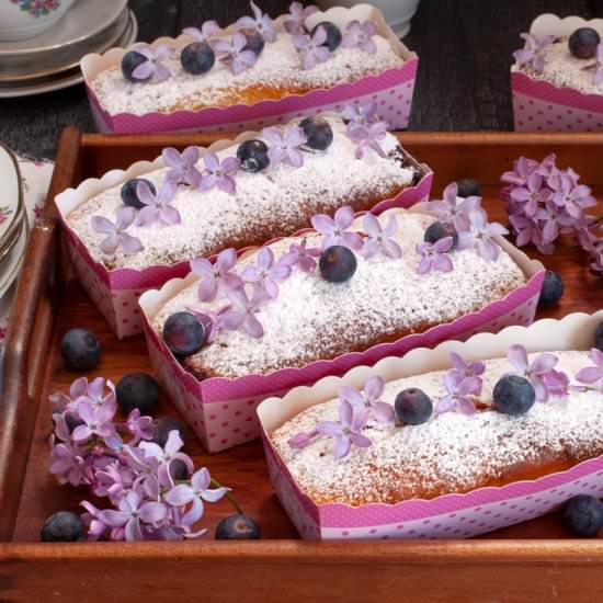 BIZCOCHO DE YOGUR CON ARÁNDANOS - Recipe photo by JUEGODESABORES
