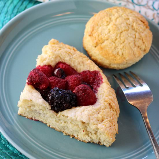 Biscuit berry nests - Recipe photo by Food Gal