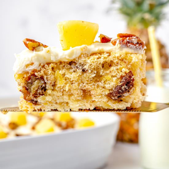 Pineapple Cake - Recipe photo by FoodFolksandFun