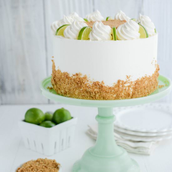 Key Lime Pie Layer Cake - Recipe photo by TheCakeChica