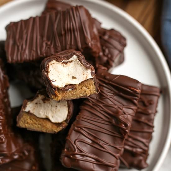 Healthy Paleo Candy Bars - Recipe photo by realfoodwithjessica
