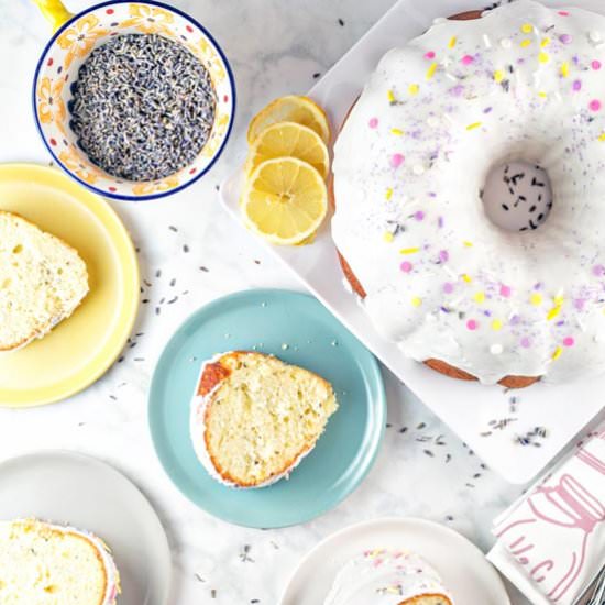 Lemon Lavender Bundt Cake - Recipe photo by bunsenburnerbakery