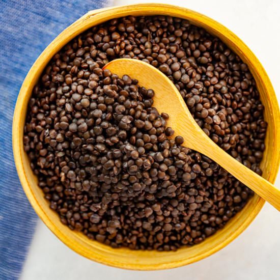 How to Cook Black Lentils - Recipe photo by Kitchenskip