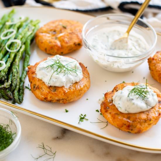 Air Fryer Salmon Patties - Recipe photo by ChefDeHome
