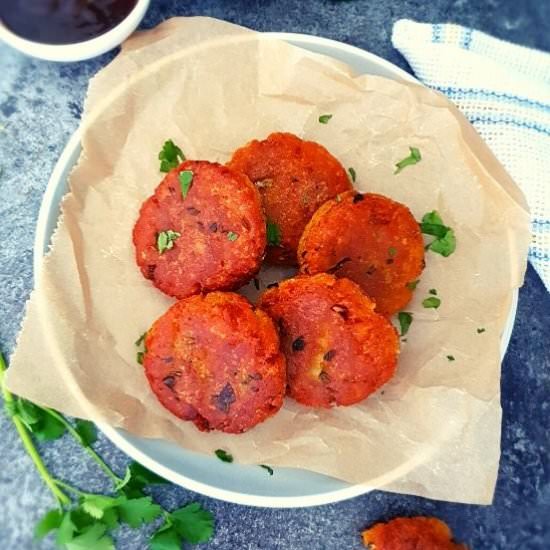 Aloo Tikki Recipe | Potato Patties - Recipe photo by Pavanis Kitchen