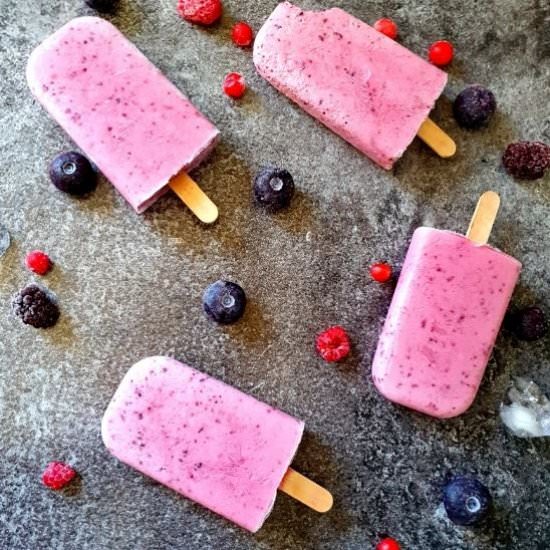 Mixed Berry Popsicles - Recipe photo by Pavanis Kitchen