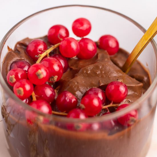 Vegan Chocolate Mousse - Recipe photo by chocolatesandchai