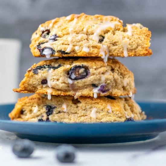Sourdough Discard Blueberry Scones - Recipe photo by sourdoughbrandon