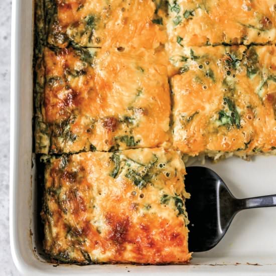 Overnight Breakfast Casserole - Recipe photo by farmflavor