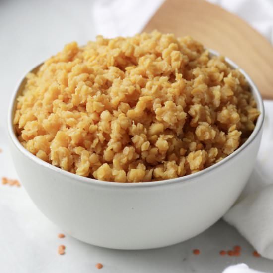 How to Cook Red Lentils - Recipe photo by Cathys Gluten Free