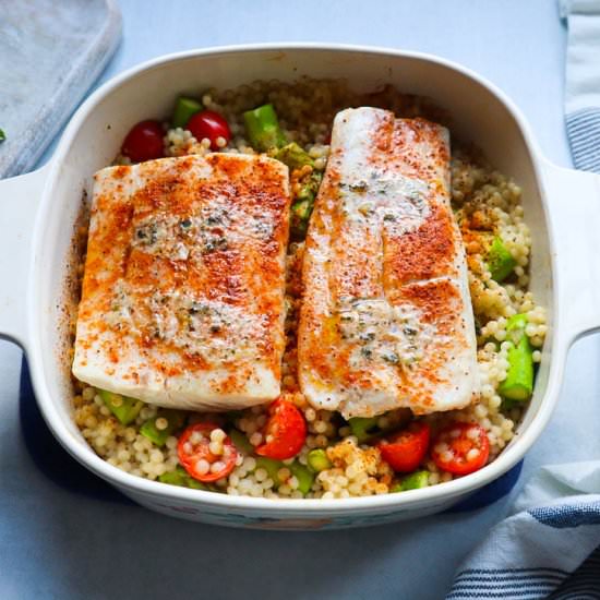 Baked Lemon Butter Halibut - Recipe photo by blessthismeal
