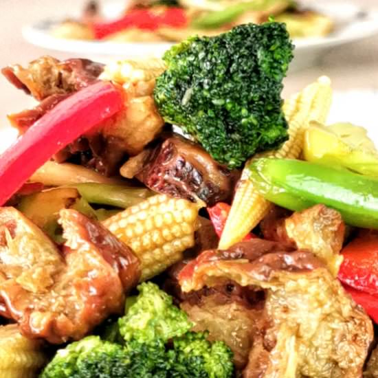 Vegan chicken - Recipe photo by Taste of Asian Food