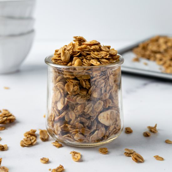 Almond Vanilla Granola - Recipe photo by freshapron
