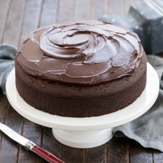 Simple Chocolate Cake Recipe - Recipe photo by thatskinnychickcanbake