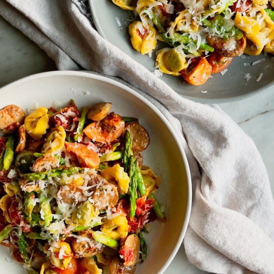 Trader Joe’s Tortellini - Recipe photo by Theperksofbeingus