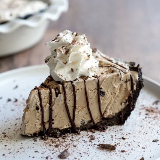 Cappuccino Ice Cream Pie - Recipe photo by farmflavor
