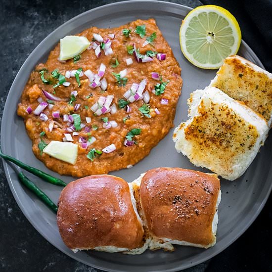 Pav Bhaji - Recipe photo by ruchiskitchen