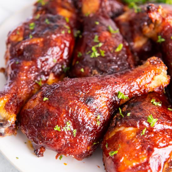 BBQ Chicken Legs - Recipe photo by pumpkinnspice