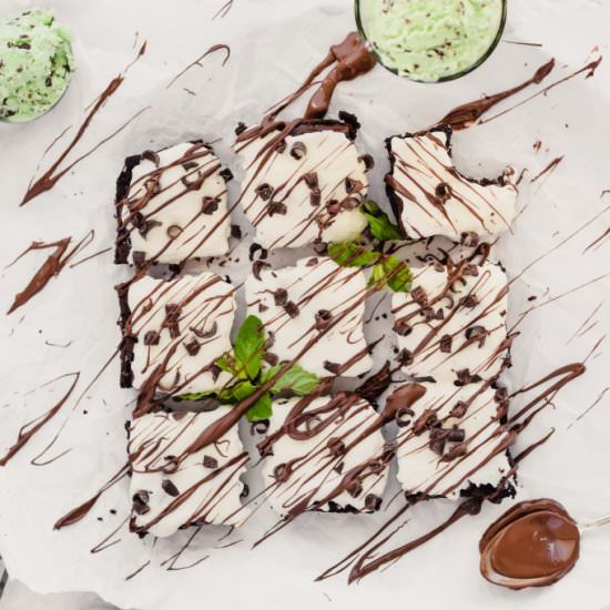 Cream Cheese Mint Brownies - Recipe photo by apaigeofpositivity