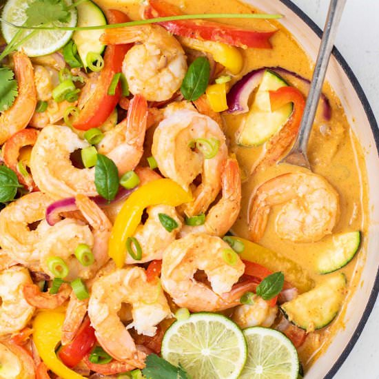 The Best Easy Coconut Shrimp Curry - Recipe photo by SunkissedKitch