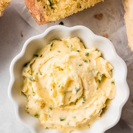 Easy Garlic Butter Recipe - Recipe photo by wholefully