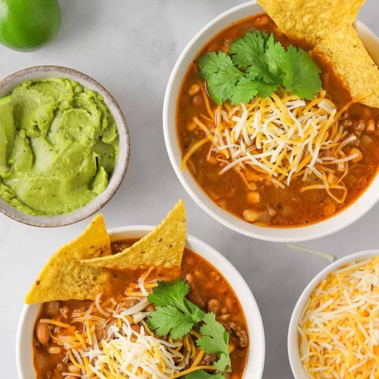 Beef Taco Soup - Recipe photo by BestBeefRecipes