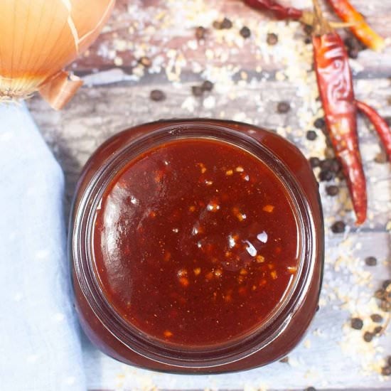 Homemade BBQ Sauce - Recipe photo by EasySauceRecipes