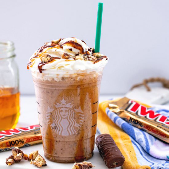 Twix Frappuccino - Recipe photo by Wearenotmartha