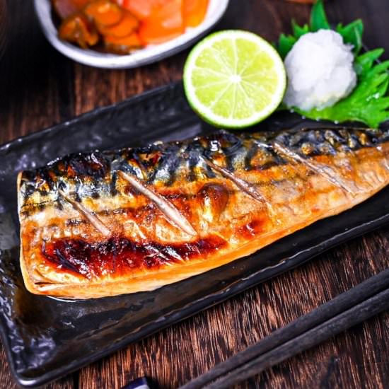 Japanese Grilled Mackerel - Recipe photo by Sudachi Recipes