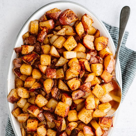 Cajun Potatoes - Recipe photo by PinchandSwirl