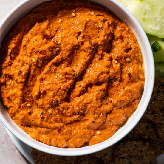 Muhammara - Recipe photo by thenewbaguette